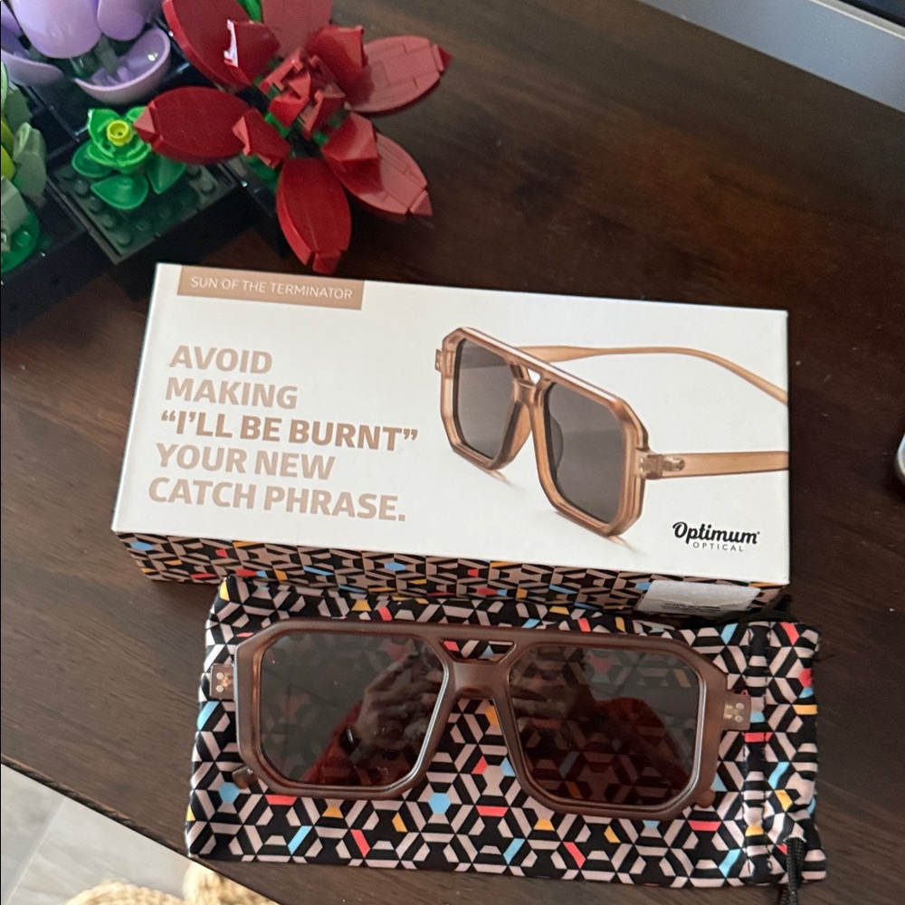 Optimum Optical Brown Sunglasses